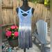 American Eagle Outfitters Dresses | American Eagle Outfitters, Summer Dress, Size Medium Long, Blue Tie Die | Color: Blue/White | Size: Medium Long