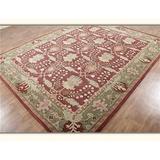 Old Hand Made Morgan Floral Traditional Persian Oriental Woolen Area Rugs
