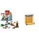 LEGO 71360 Super Mario Abenteuer mit Mario – Starterset, interaktive Figur und BAU-Spielzeug, ab 6 Jahren & Amazon Basics AAA-Alkalibatterien, leistungsstark, 1,5 V, 8 Stück (Aussehen kann variieren)