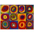 Wallbuddy Wassily Kandinsky Concentric Circles 1913 Kandinsky Poster Kandinsky Art Abstract Art Poster Modern Art Poster Modern Abstract Circle Poster (50cm x 70cm)