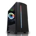 Computer Specialist GAMING PC Intel Core i7 3770 @ 3.40GHz (Turbo 3.90GHz) 16GB RAM 240GB SSD + 1TB HDD + 12GB NVIDIA GeForce RTX 3060 + Windows 10 Gaming PC Beam 1 x ARGB Fans (Renewed)