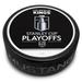 Black Los Angeles Kings 2023 Stanley Cup Playoffs Hockey Puck