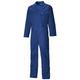 Dickies Everyday Flame Retardant Coverall Antistatic Boiler Suit Size Pockets Firechief Lightweight ROYAL FR24/7 Regular Leg (3XL, ROYAL)