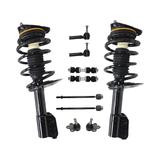 2005-2007 Buick LaCrosse Front Strut Coil Spring Ball Joint Sway Bar Link Kit - Detroit Axle