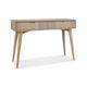 Bentley Dansk With Drawers Scandi Oak Rectangle Console Table