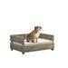 Tucker Murphy Pet™ Daxton Rustic Grey 36" Wide Modern Comfy Pet Bed w/ Cushion Cotton in Gray | 15 H x 36 W x 24 D in | Wayfair