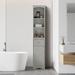 Red Barrel Studio® Canham Tall Bathroom Cabinet, Freestanding Storage Cabinet w/ Drawer & Adjustable Shelf Manufactured in Gray | Wayfair