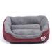 Dog Beds for Medium Dogs Rectangle Washable Dog Bed Comfortable and Breathable Pet Sofa Warming Orthopedic Dog Bed for Medium Dogs