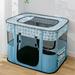 Puppy Playpen â€“ Medium Sized Pet Playpen for Indoor & Outdoor use Playpen for Dogs Cats Pets â€“ Portable Collapsible Small Dog Playpen Crate with Mesh Side Panels - Carry Bag Included