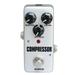 Tinksky Mini Compressor Guitar Effect Pedal Portable Electric Guitar Effects Pedal Stompbox True Bypass Guitar Parts (White)