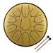 Gecheer 6 inch 11-Tone Steel Tongue Drum D- Hand Pan Drums with Drumsticks Percussion Musical Instruments