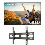 Samsung QN50QN90CAFXZA 50 Neo QLED Smart TV with 4K Upscaling with a Sanus VMPL50A-B1 Tilting Wall Mount for 32 -85 Flat Screen TVs (2023)