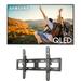 Samsung QN50QN90CAFXZA 50 Neo QLED Smart TV with 4K Upscaling with a Sanus VMPL50A-B1 Tilting Wall Mount for 32 -85 Flat Screen TVs (2023)