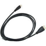 6FT Micro HDMI AV HD TV Video Cable for Nextbook Flexx 11 NXW116QC264 Tablet PSU