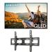 Samsung QN55QN90CAFXZA 55 Neo QLED Smart TV with 4K Upscaling with a Sanus VMPL50A-B1 Tilting Wall Mount for 32 -85 Flat Screen TVs (2023)