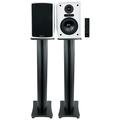 Rockville ELITE-5W 5.25 Bookshelf Speakers w/Bluetooth/Optical+36 Black Stands