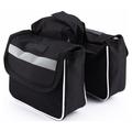 Tebru Double Saddlebag Cycling Side Saddlebag Frame Front Side Saddlebag Front Rack Saddle Bag For Storage