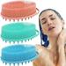 Silicone Body Brush Exfoliating Body Scrubber Silicone Body Scrubber Loofah Silicone Bath Brush Soft Exfoliating Body Bath Shower Scrubber Brush for Kids and Adults All Kinds of Skin -3 Pack