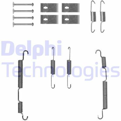 DELPHI Zubehörsatz, Bremsbacken hinten rechts links für KIA Opel LY1427