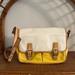 Coach Bags | Coach Yellow Colorblock Shoulder Bag | Color: White/Yellow | Size: Os