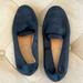 J. Crew Shoes | Jcrew Women’s Navy Perforated Leather Loafers | Color: Blue | Size: 9