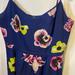 J. Crew Dresses | J.Crew | Maxi Dress | Navy With Magenta Lime Flowers | Size 10 | Color: Blue/Pink | Size: 10