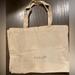 Gucci Bags | Authentic New Oversized Gucci Reusable Canvas Tote Shopping Shoulder Bag Cotton | Color: Cream | Size: Length 21 In, Height 15.5 In, Width 7.5 In.