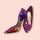 Jessica Simpson Shoes | Jessica Simpson Pumps | Color: Pink/Purple | Size: 7.5