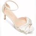 Kate Spade Shoes | Kate Spade Bridal Bow Shoes | Color: White | Size: 5