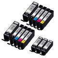 Compatible Multipack Canon PIXMA TS8050 Printer Ink Cartridges (13 Pack) -0331C001