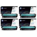 Original Multipack HP LaserJet Enterprise Color MFP M577z Printer Toner Cartridges (4 Pack) -CF360X