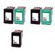 Compatible Multipack HP PhotoSmart 7850 Printer Ink Cartridges (5 Pack) -C8765EE