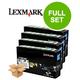 Lexmark C736H1KG/YG Full Set Original Toners (4 Pack)