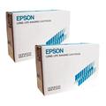 Original Multipack Epson EPL-8000 Printer Toner Cartridges (2 Pack) -C13S051009