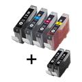 Compatible Multipack Canon PIXMA MP800 Printer Ink Cartridges (6 Pack) -0620B001