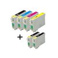 Compatible Multipack Epson Stylus Office BX535WD Printer Ink Cartridges (6 Pack) -C13T13014010