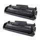 Compatible Multipack HP LaserJet 3050z Printer Toner Cartridges (2 Pack) -12A, Q2612AD