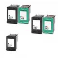 Compatible Multipack HP DeskJet 6943 Printer Ink Cartridges (5 Pack) -C9364EE