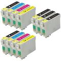 Compatible Multipack Epson Stylus DX9400F Printer Ink Cartridges (11 Pack) -C13T07114011