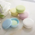 Lavabo de salle de bain 5 couleurs créatif voyage à domicile porte-savon rond Portable avec