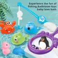 Jouets de bain avec filet de poisson Squ343 jeu de pêche piscine de crabe heure du bain jouet de