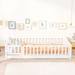 Harriet Bee Gunamaya Solid Wood Platform Bed Wood in White | 17.5 H x 41.8 W x 79.5 D in | Wayfair FEA6EF7A52F041AAAD58AD8AFA6B2214