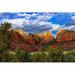 Union Rustic Arizona Red Rock Canyon - Wrapped Canvas Photograph Metal in Brown | 32 H x 48 W x 1.25 D in | Wayfair