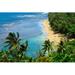 Bay Isle Home™ Napali Coast State Park by Corey Donohue - Wrapped Canvas Photograph Canvas in Blue/Green | 8 H x 12 W x 1.25 D in | Wayfair