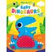 Baby Dinosaur - Silicone Touch and Feel Board Book - Sensory Board Book Pre-Owned Board Book 1953756220 9781953756220 Little Hippo Books