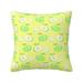 ZICANCN Green Apples Pattern Decorative Throw Pillow Covers Bed Couch Sofa Decorative Knit Pillow Covers for Living Room Farmhouse 18 x18