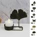 Deyuer Candlelight Stand Nordic Style Vintage Elegant Light Luxury Decorative Iron Desktop Candle Holder Party Decor Home Decoration A