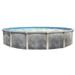 Lake Effect Pools 21 x 52 Round Explorer Galvanized Steel Frame Above Ground Swimming Pool