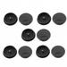 Tinksky 10pcs Office PC Computer Desk Grommet Cable Hole Cover 50mm Diameter (Black)