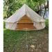 PreAsion 9.8FT/3M Outdoor Camping Tent Waterproof Oxford Bell Tent for 4 Persons